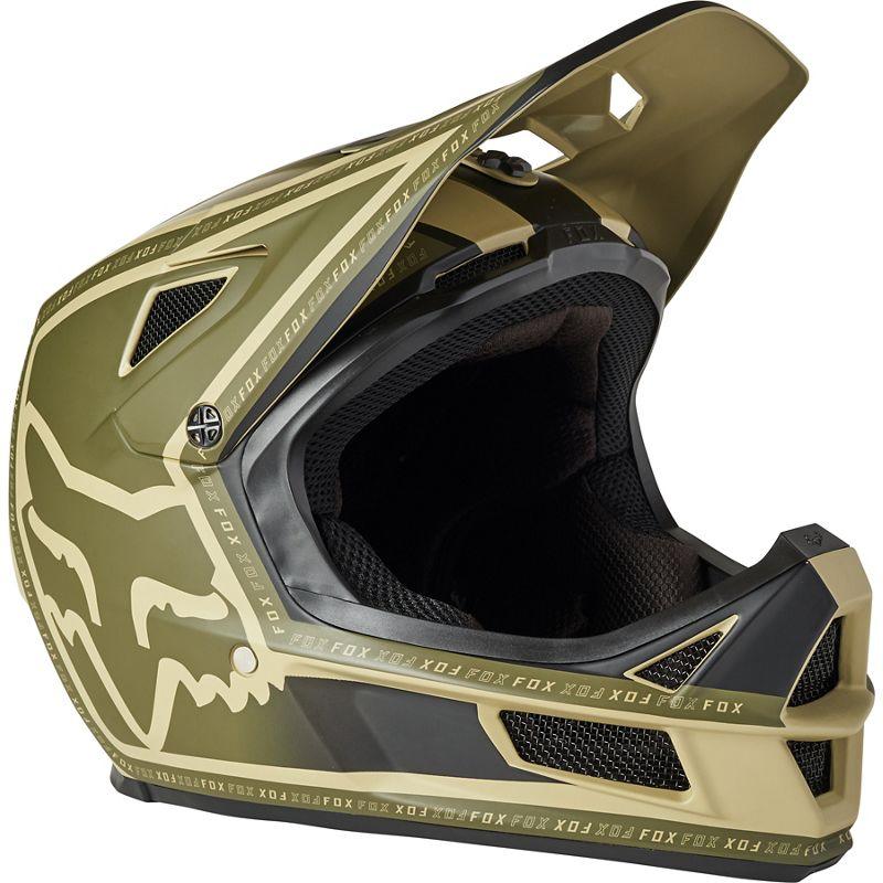 Casco Bicicleta Rampage Comp Cali Verde Fox Racing - Rideshop