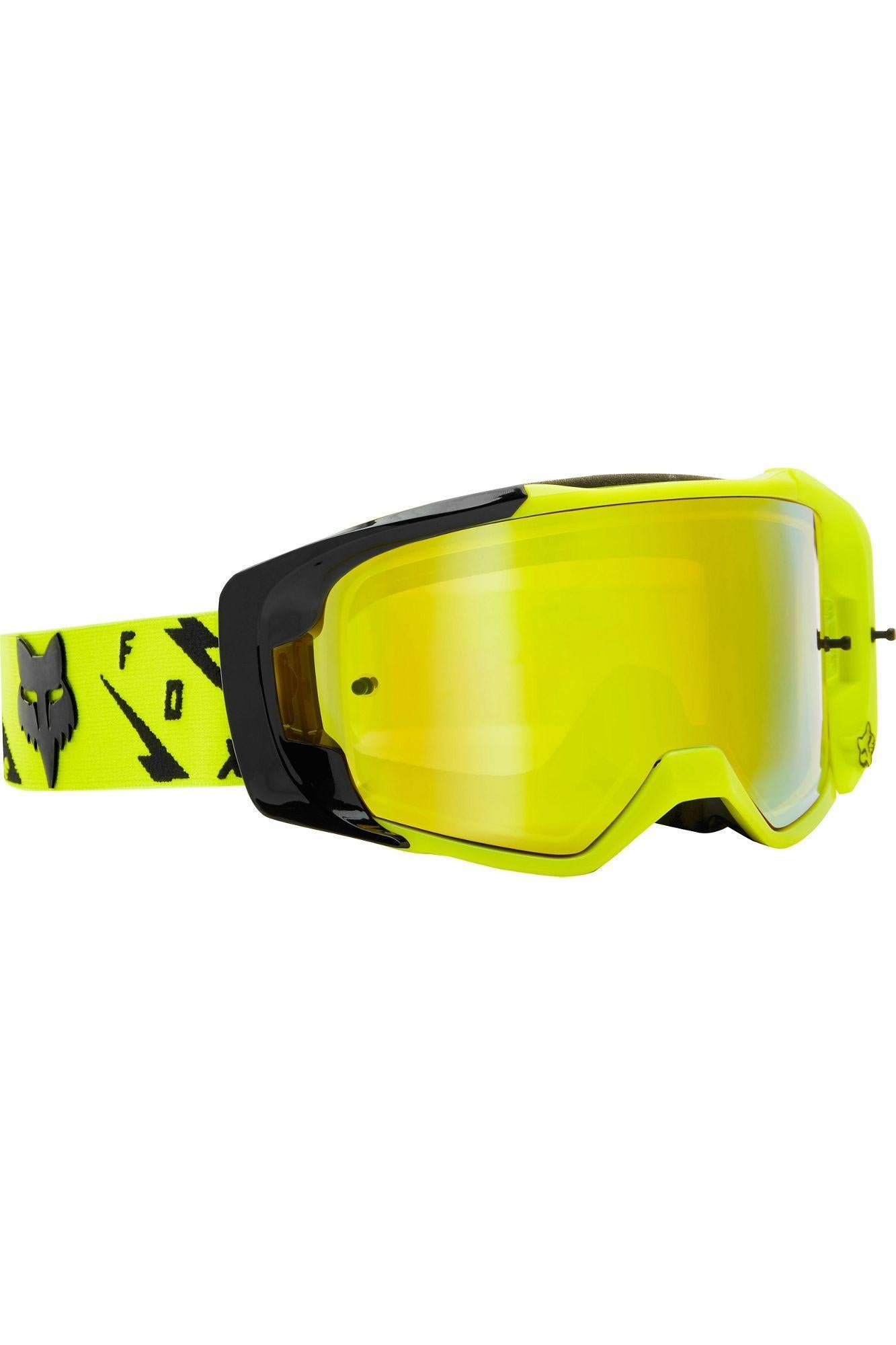 Antiparras Moto Vue Rigz - Spark Flo Amarillo Fox Racing - Rideshop