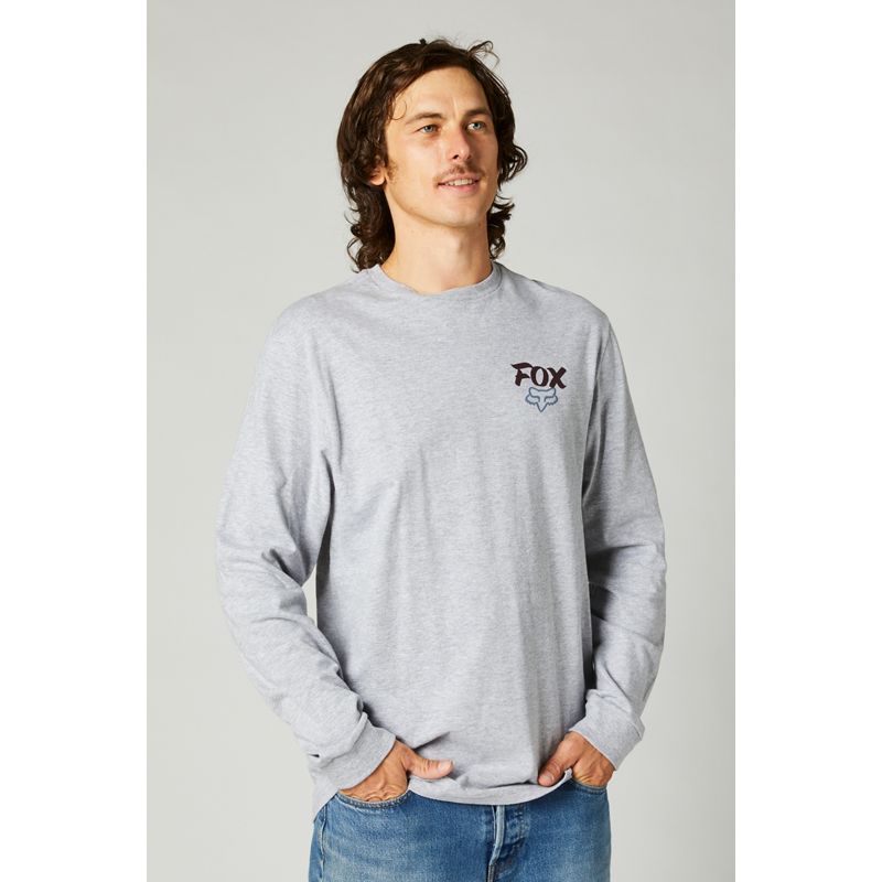 Polera Lifestyle Traditional Gris Fox Racing - Rideshop