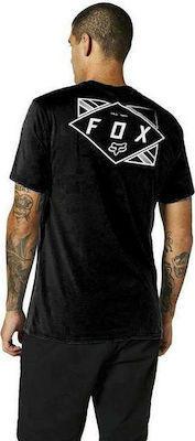 Polera Lifestyle Burnt Tech Negro Fox Racing - Rideshop