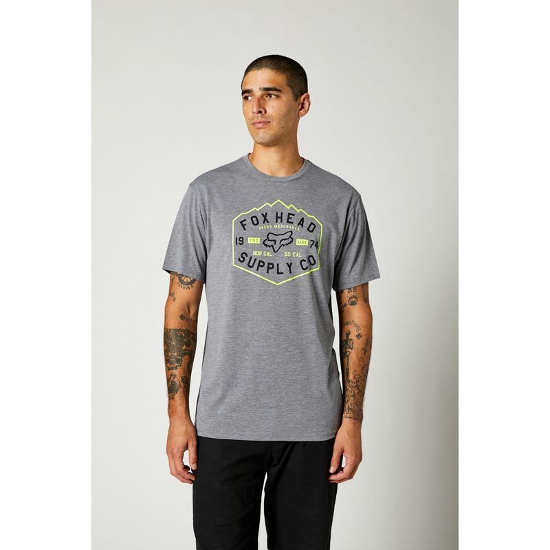 Polera Lifestyle Backbone Tech Gris Fox Racing - Rideshop