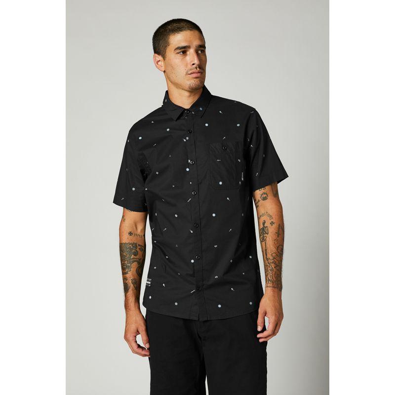 Camisa Lifestyle Decrypted Negro Fox Racing - Rideshop
