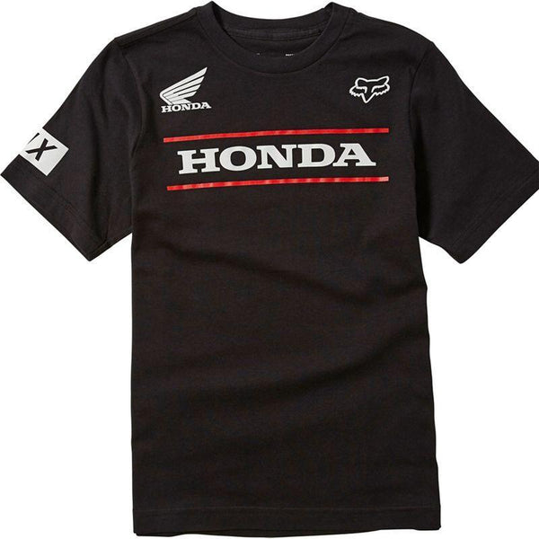 Polera Lifestyle Niño Honda Negro Fox