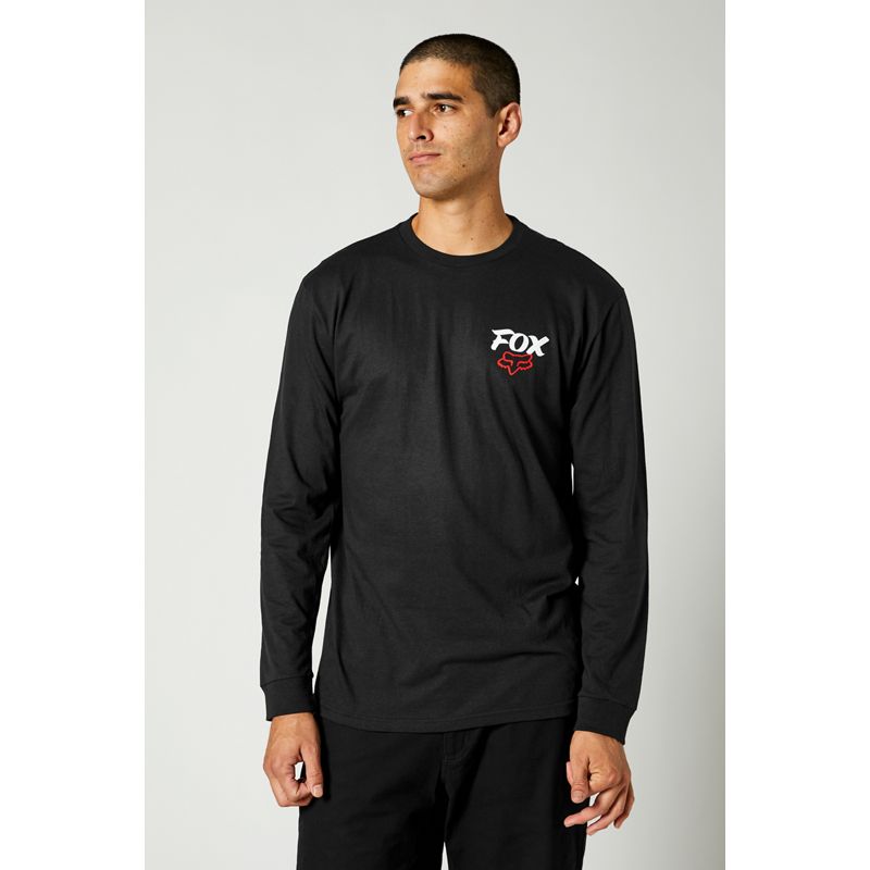 Polera Lifestyle Traditional Negro Fox Racing - Rideshop