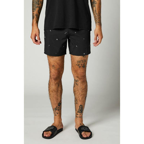 Short Lifestyle Boardshort Decrypted 16 Negro Fox Racing - Rideshop