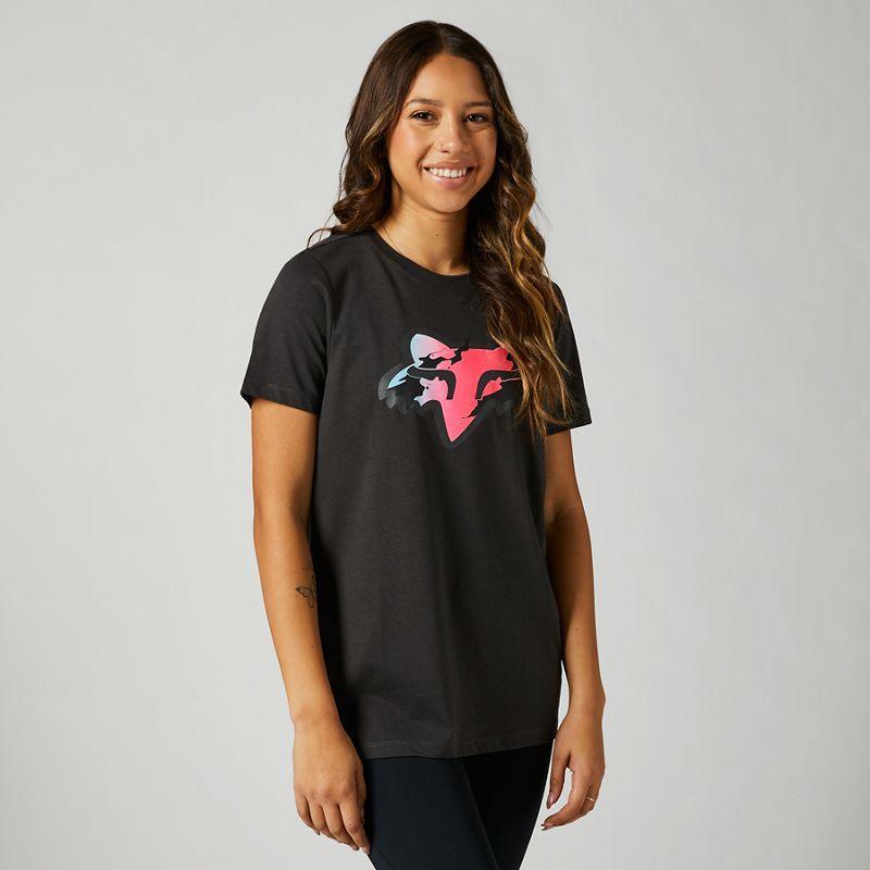 Polera Lifestyle Mujer Pyre Negro Vintage Fox Racing - Rideshop