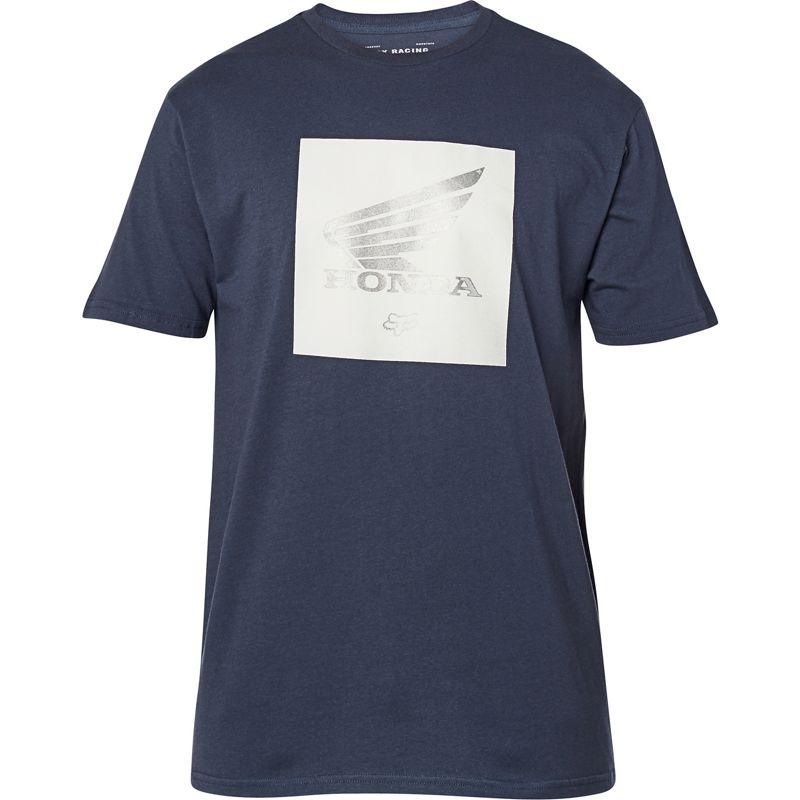 Polera Lifestyle Honda Premium Update Azul Fox Racing - Rideshop