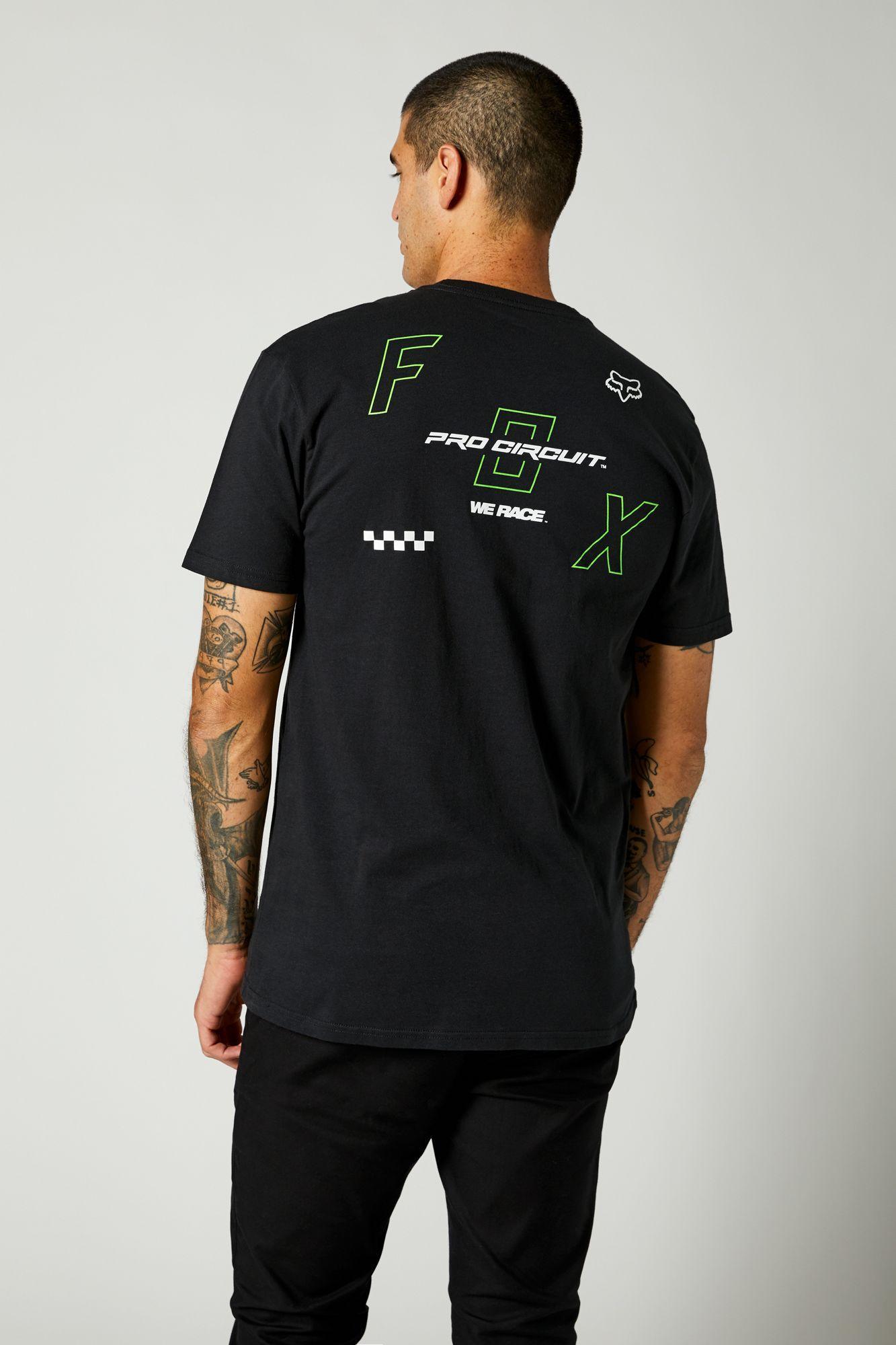 Polera Lifestyle Pro Circuit Premium Negro Fox Racing - Rideshop
