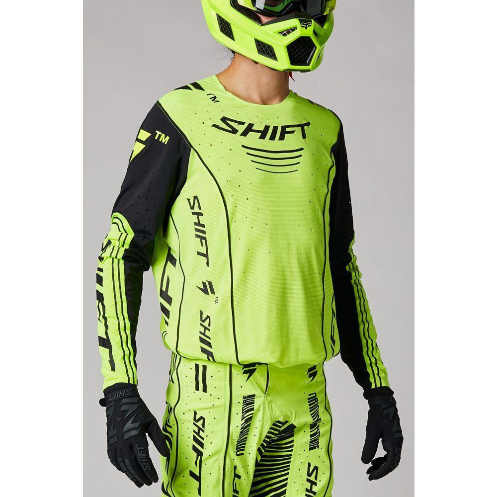 Polera Moto Blue Label Cuda Reflectante Shift - Rideshop