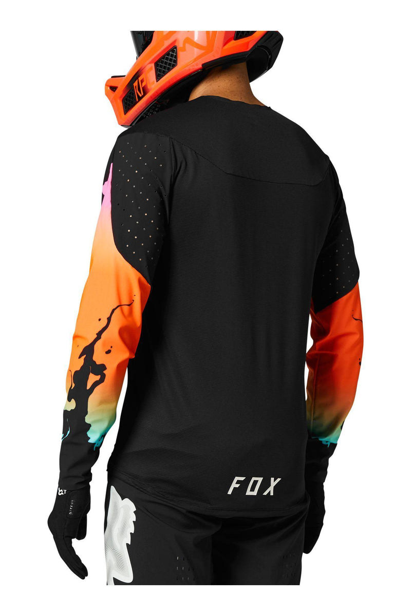 Polera Bicicleta Flexair Pyre Negro Fox Racing - Rideshop