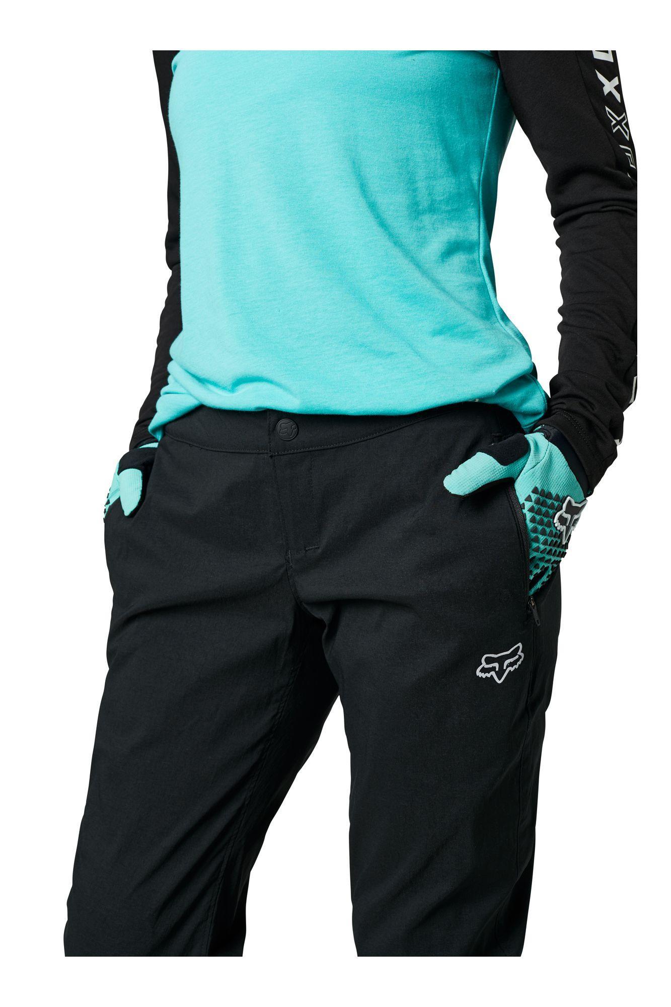 Pantalon Bicicleta Mujer Ranger Negro Fox Racing - Rideshop