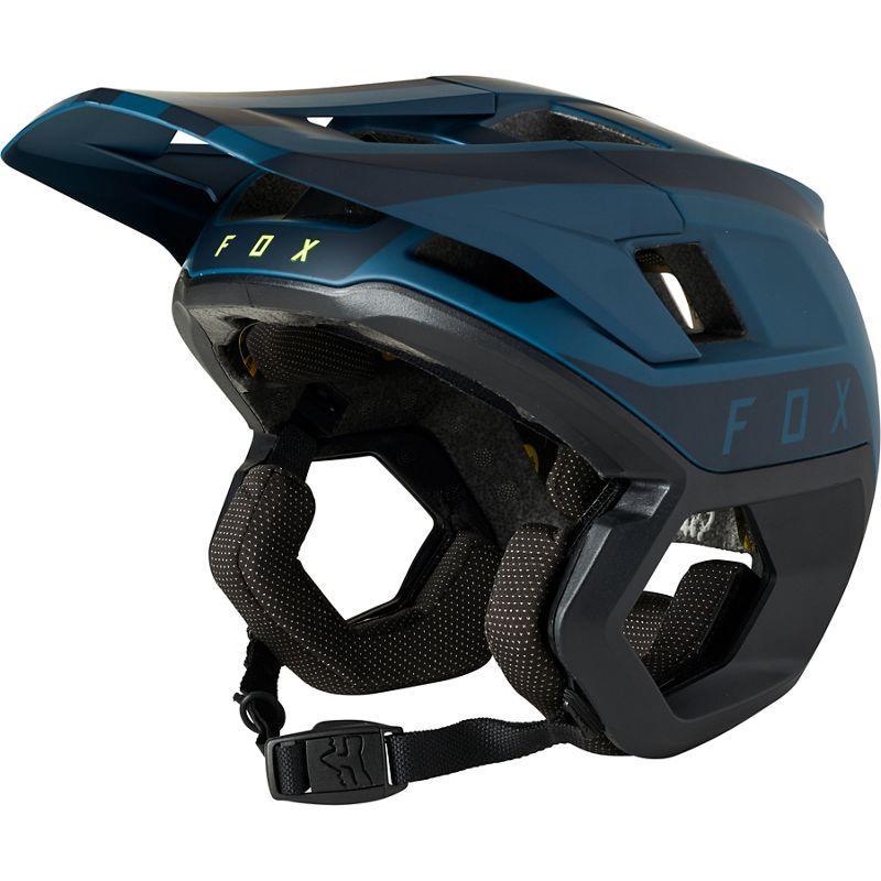 Casco Bicicleta Dropframe Pro Azul Fox Racing - Rideshop