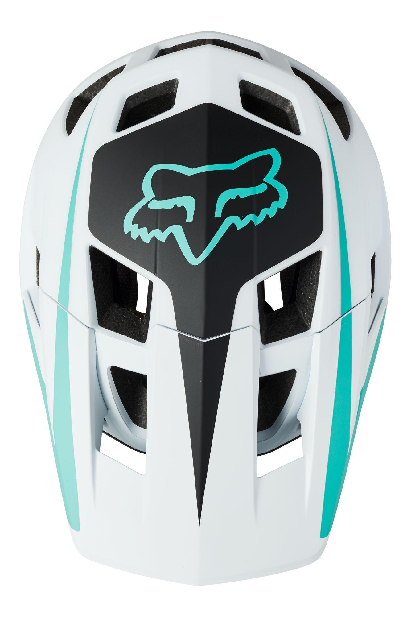 Casco Bicicleta Dropframe Pro Blanco Fox Racing - Rideshop