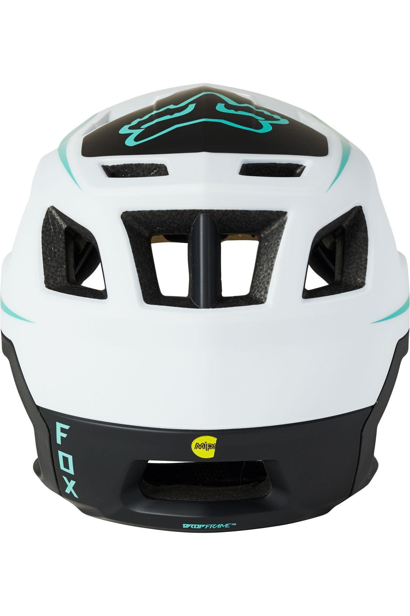 Casco Bicicleta Dropframe Pro Blanco Fox Racing - Rideshop