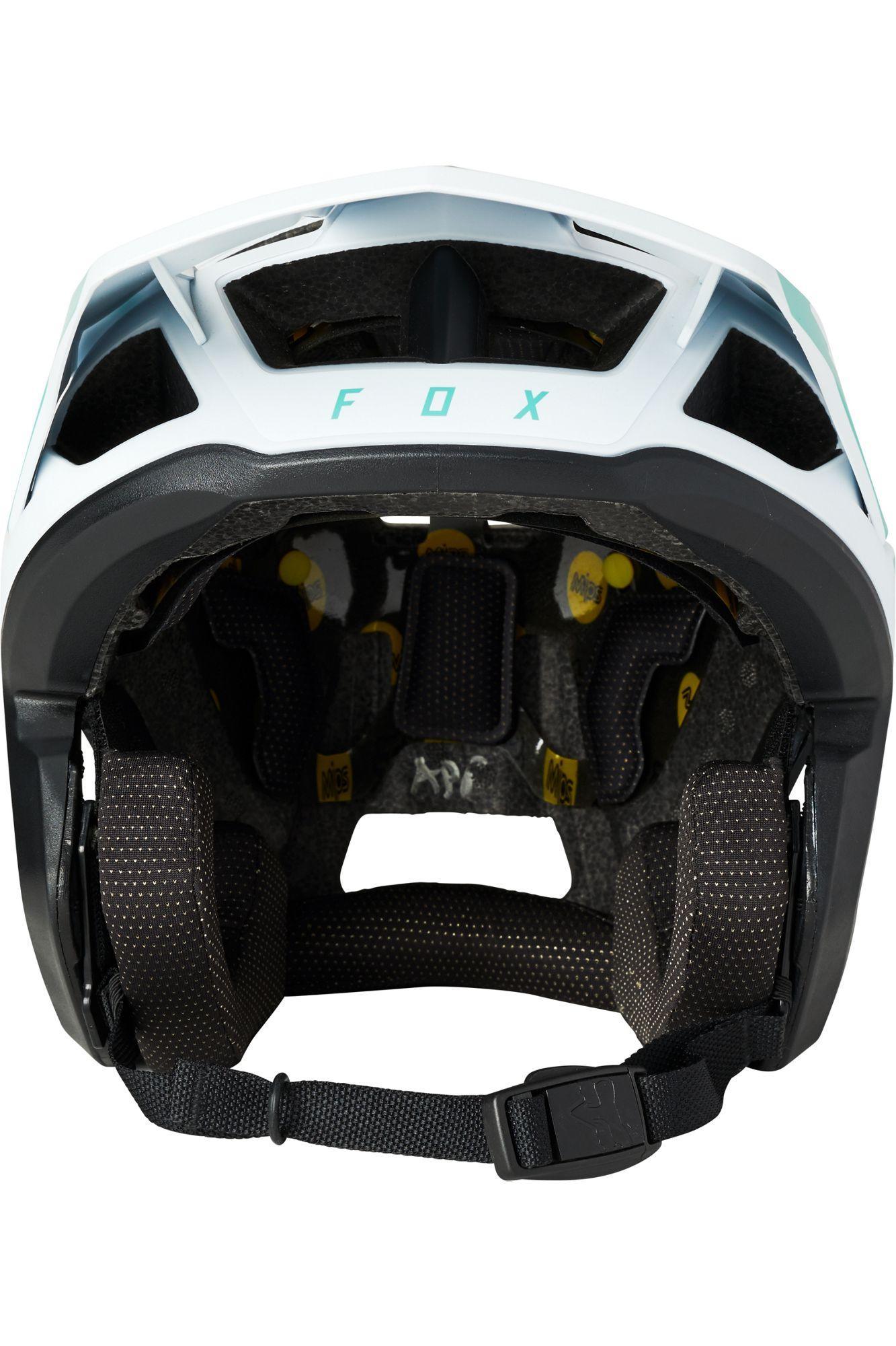 Casco Bicicleta Dropframe Pro Blanco Fox Racing - Rideshop