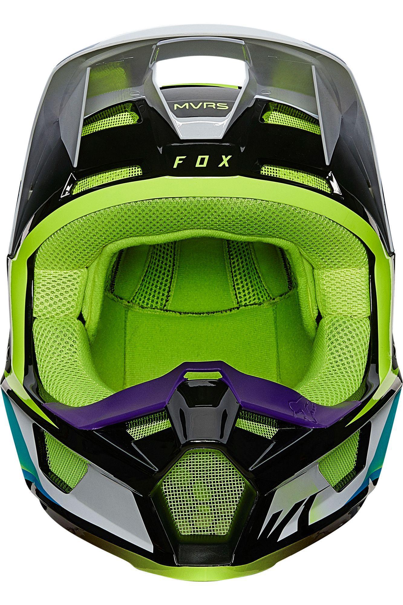 Casco Moto V1 Tro Aqua Fox Racing - Rideshop