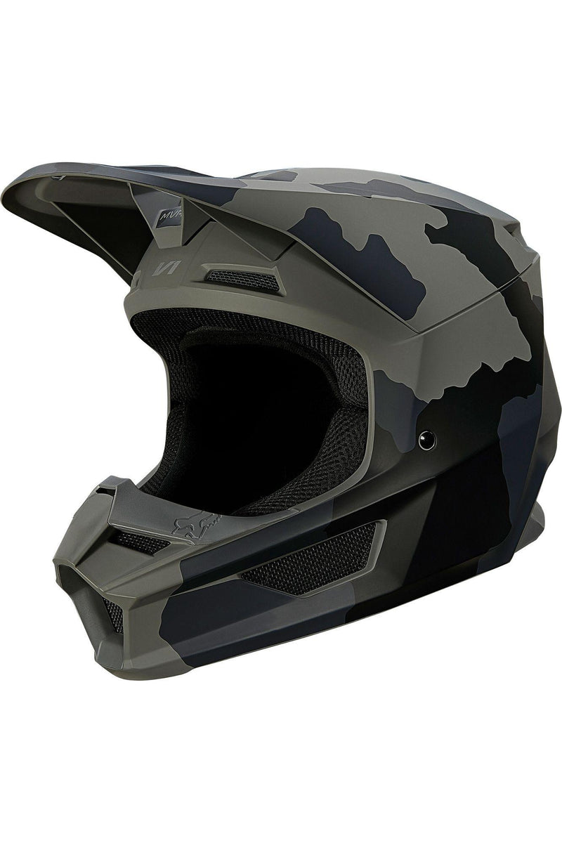 Casco Moto V1 Niño Trev Camo Fox Racing - Rideshop