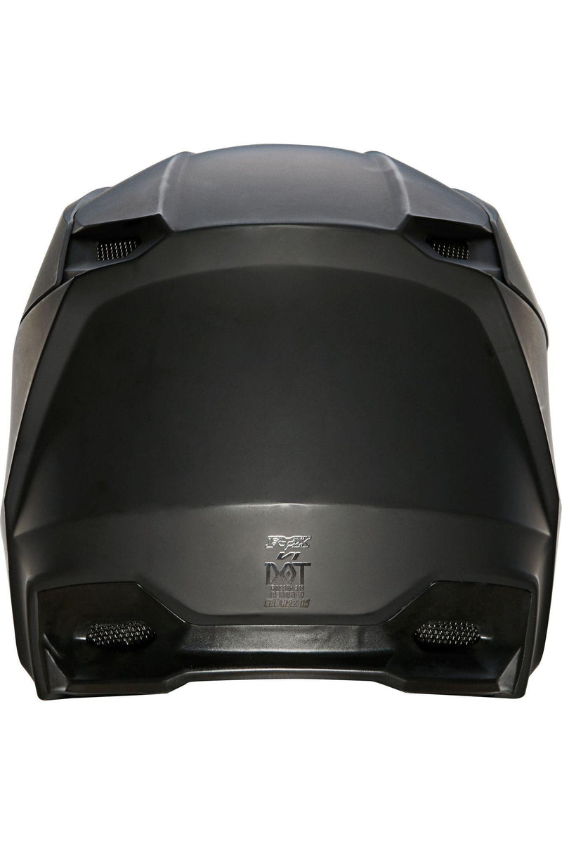 Casco Moto V1 Niño Negro Matte Fox Racing - Rideshop