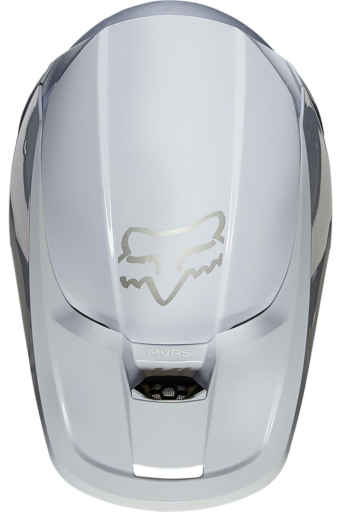 Casco Moto V1 Plaic Blanco Fox Racing - Rideshop