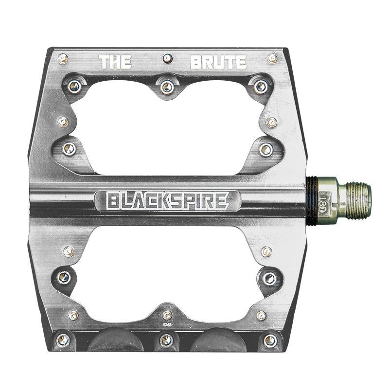 Pedales Plataforma Bicicleta Brute Plata Blackspire - Rideshop