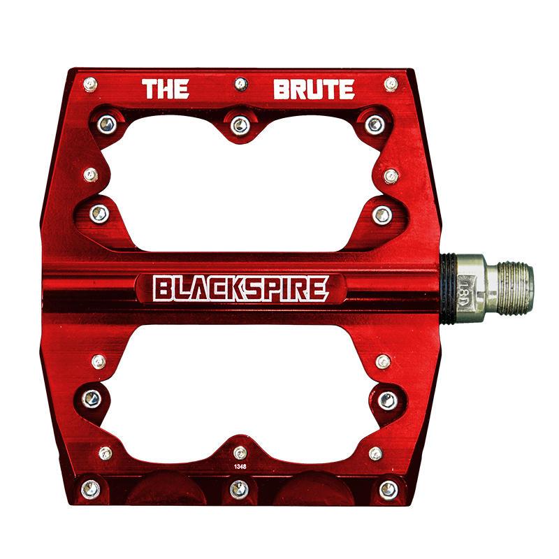 Pedal Plataforma Bicicleta Brute Rojo Blackspire - Rideshop
