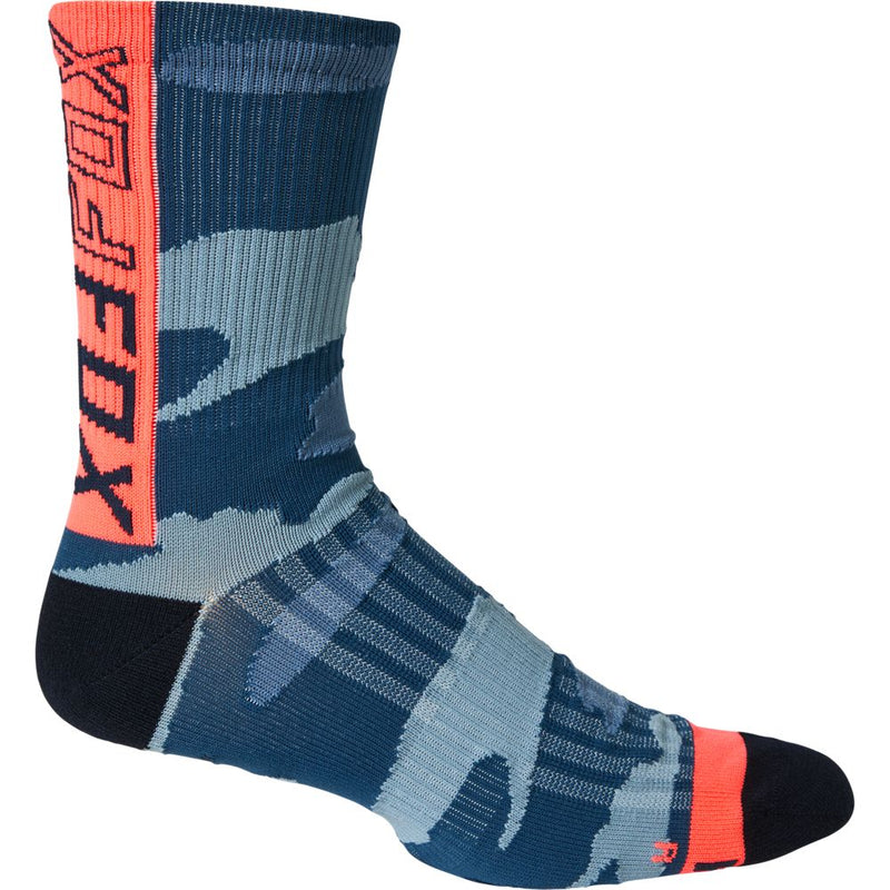 Calcetines Bicicleta 6´ Ranger Azul Camo Fox Racing - Rideshop