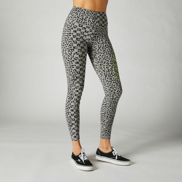 Calzas Lifestyle Mujer Aop Detour Legging Gris Fox Racing - Rideshop