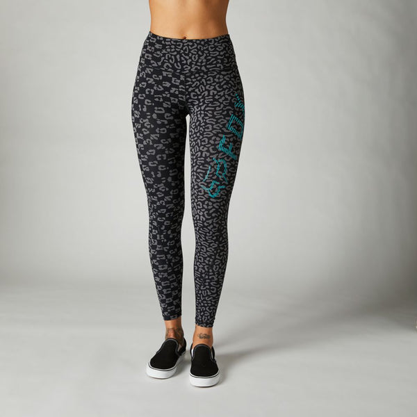 Calzas Lifestyle Mujer Aop Detour Legging Negro Fox Racing - Rideshop