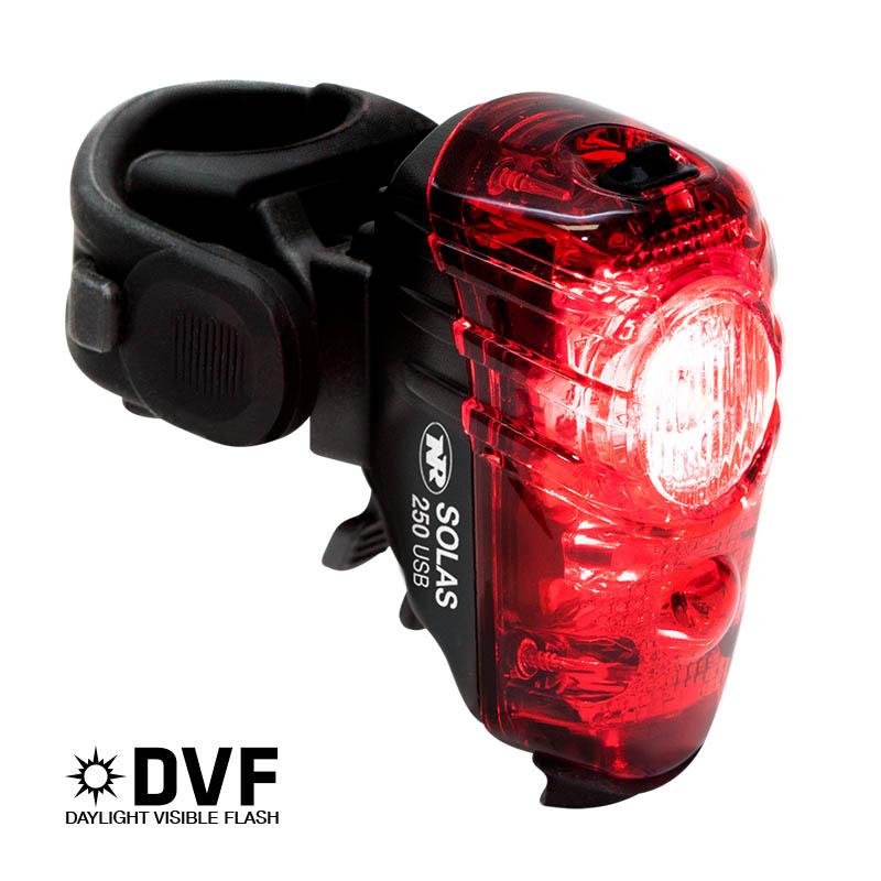 Luz Bicicleta Trasera Solas 250 Lumenes Nite Rider - Rideshop