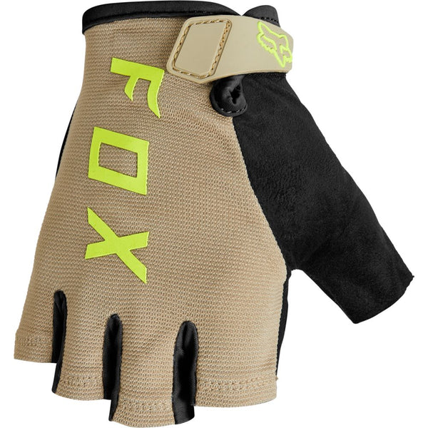 FOX Guantes Bicicleta Ranger Gel Short Amarillo - Rideshop