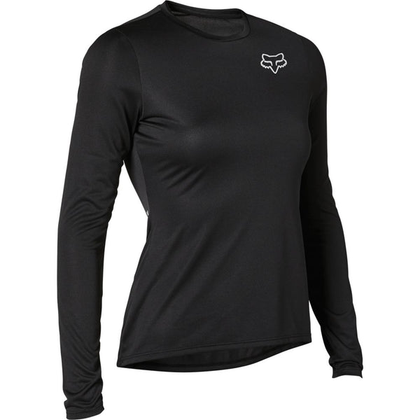 FOX Primera Capa Mujer Tecbase LS Negro - Rideshop