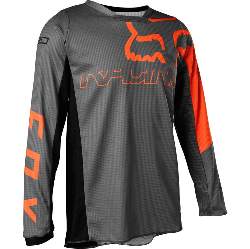 Polera Moto Niño 180 Skew Negro Fox Racing - Rideshop