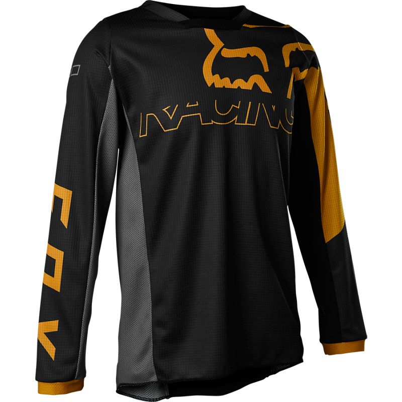 FOX Polera Moto Niño 180 Skew Negro - Rideshop