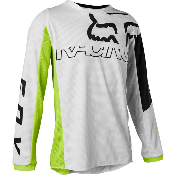 Polera Moto Niño 180 Skew Amarillo Fox Racing - Rideshop