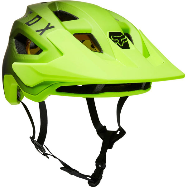 FOX Casco Bicicleta Speedframe Mips CE Negro/Amarillo - Rideshop