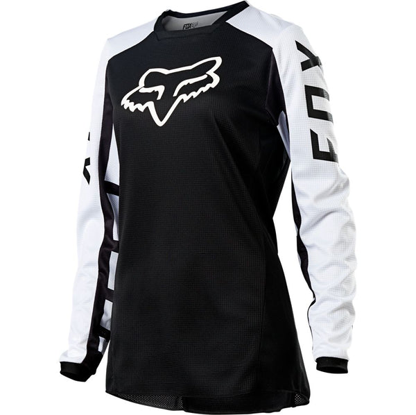 FOX Polera Moto Mujer 180 DJET Negro - Rideshop