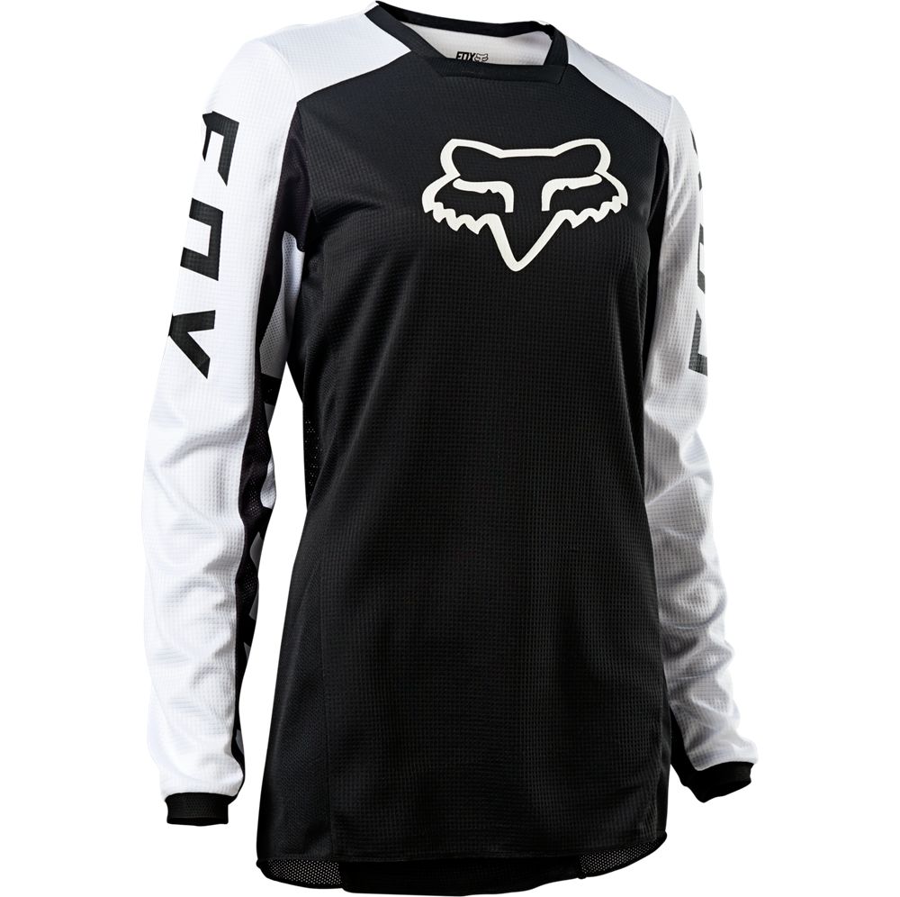 FOX Polera Moto Mujer 180 DJET Negro - Rideshop