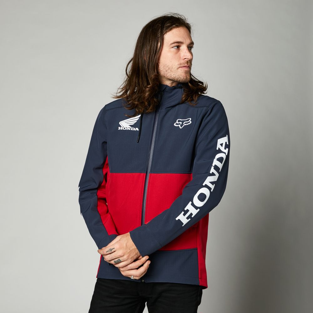 Chaqueta Lifestyle Honda Pit Azul Fox Racing - Rideshop