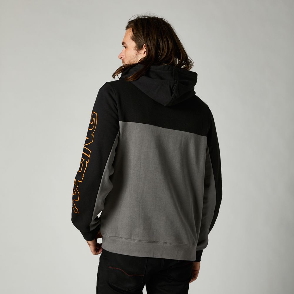 FOX Poleron Lifestyle Skew Pullover Negro - Rideshop