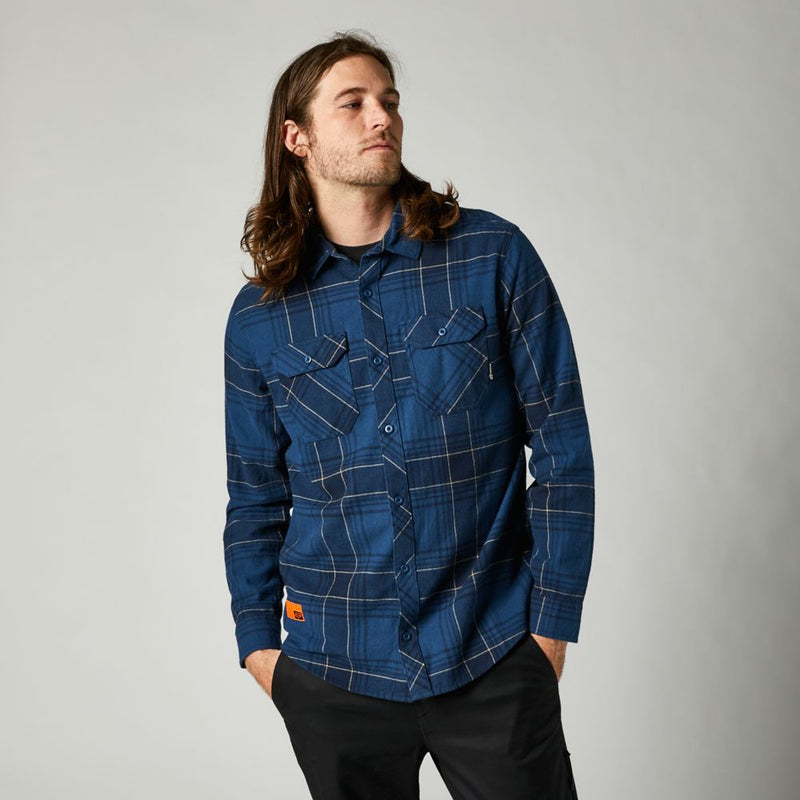 FOX Camisa Lifestyle Traildust 20 Azul - Rideshop