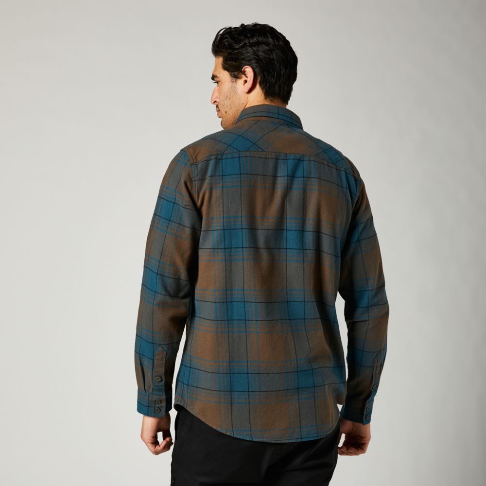 FOX Camisa Lifestyle Traildust 2.0 Azul - Rideshop