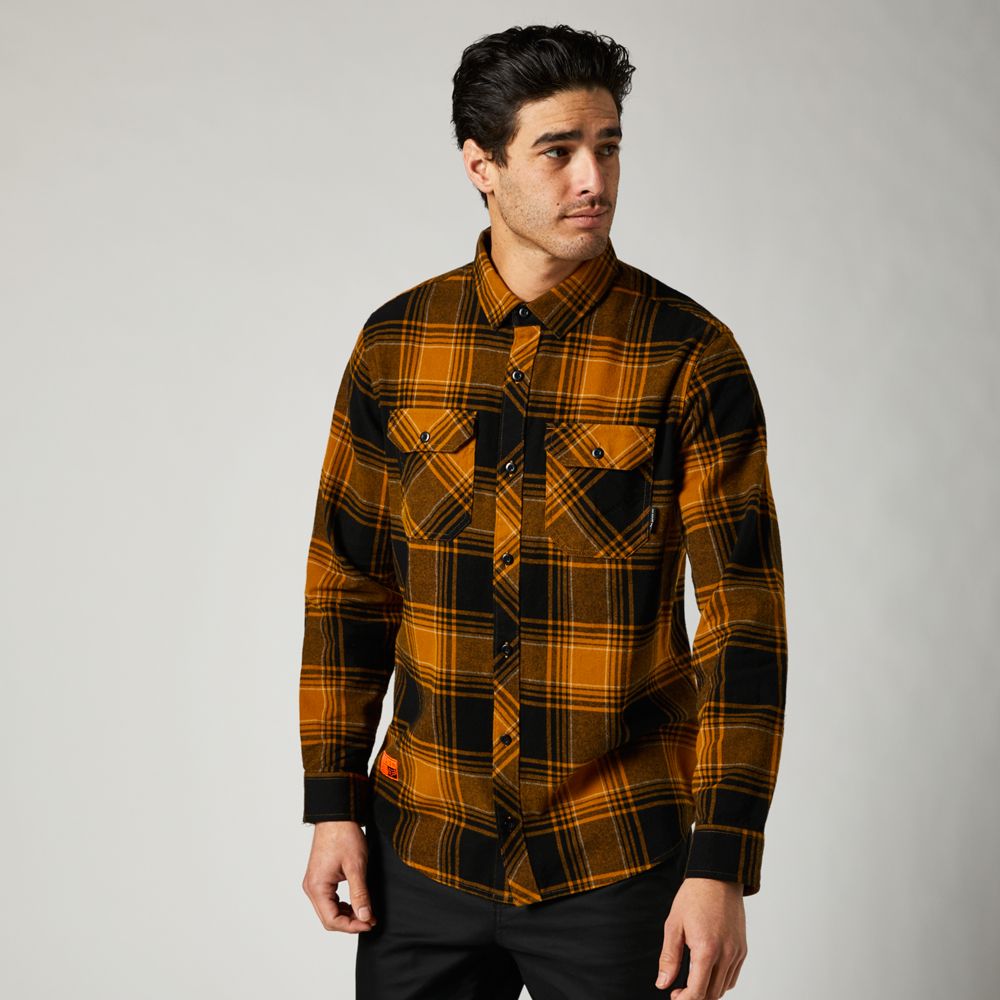 FOX Camisa Lifestyle Traildust 2.0 Dorado - Rideshop