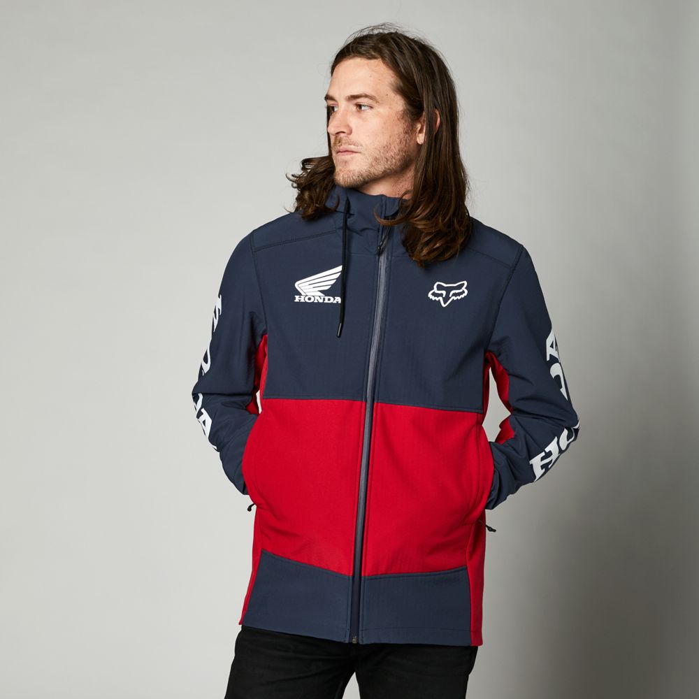 Chaqueta Lifestyle Honda Pit Azul Fox Racing - Rideshop