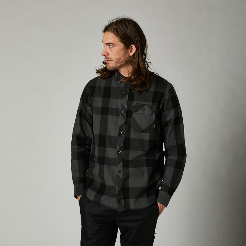 FOX Camisa Lifestyle Voyd 2.0 Negro - Rideshop