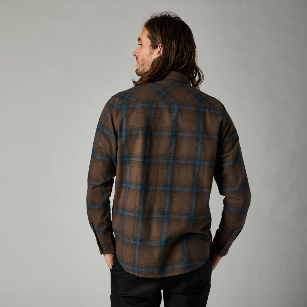 FOX Camisa Lifestyle Gamut Stretch Gris - Rideshop