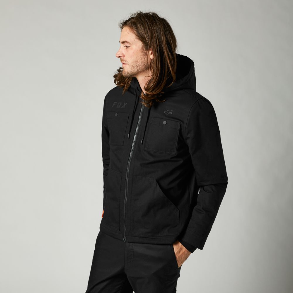 Chaqueta Lifestyle Mercer Negro Fox Racing - Rideshop