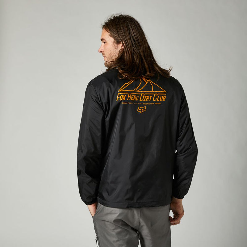 Chaqueta Lifestyle Hero Dirt Coaches Negro Fox Racing - Rideshop