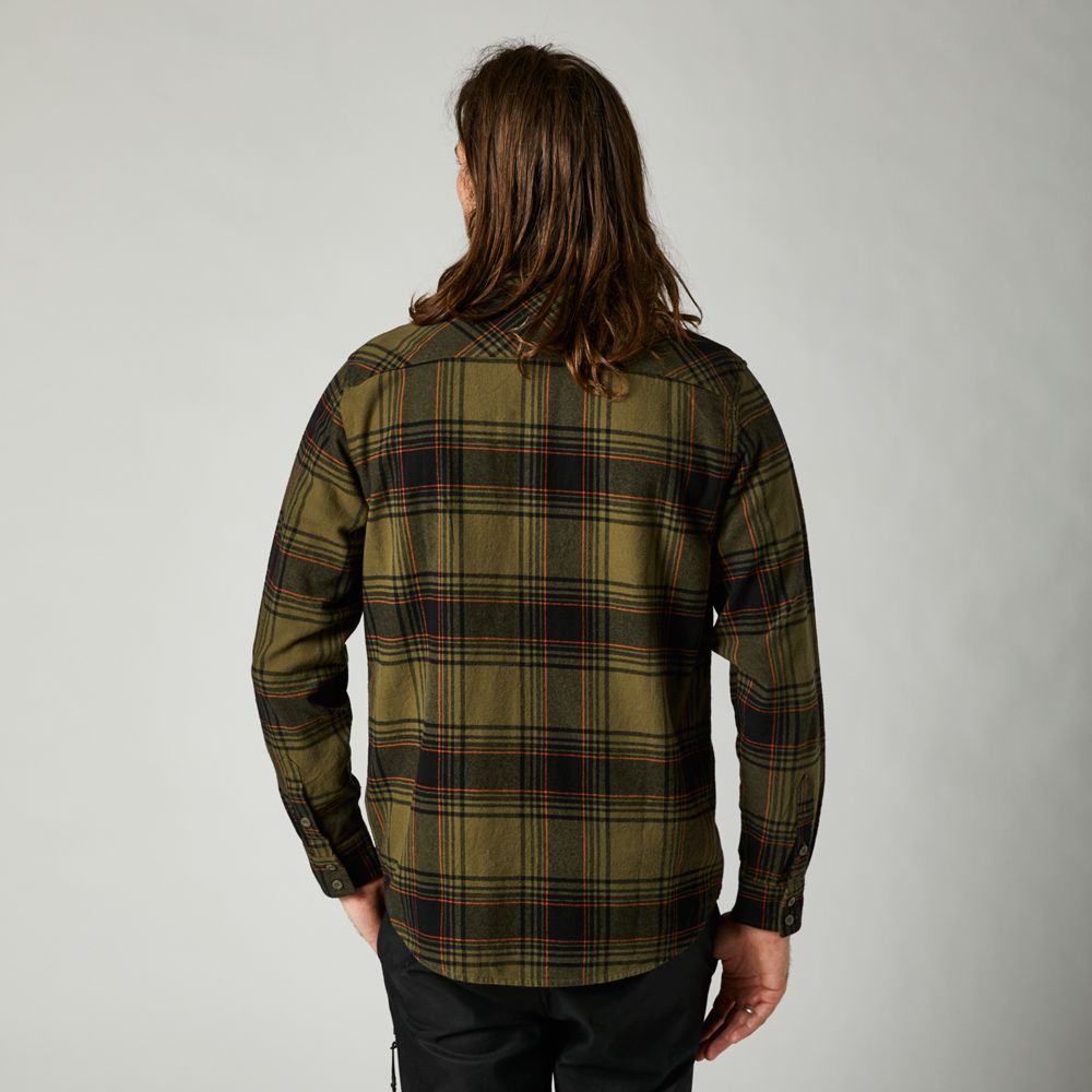 FOX Camisa Lifestyle Traildust 2.0 Verde - Rideshop