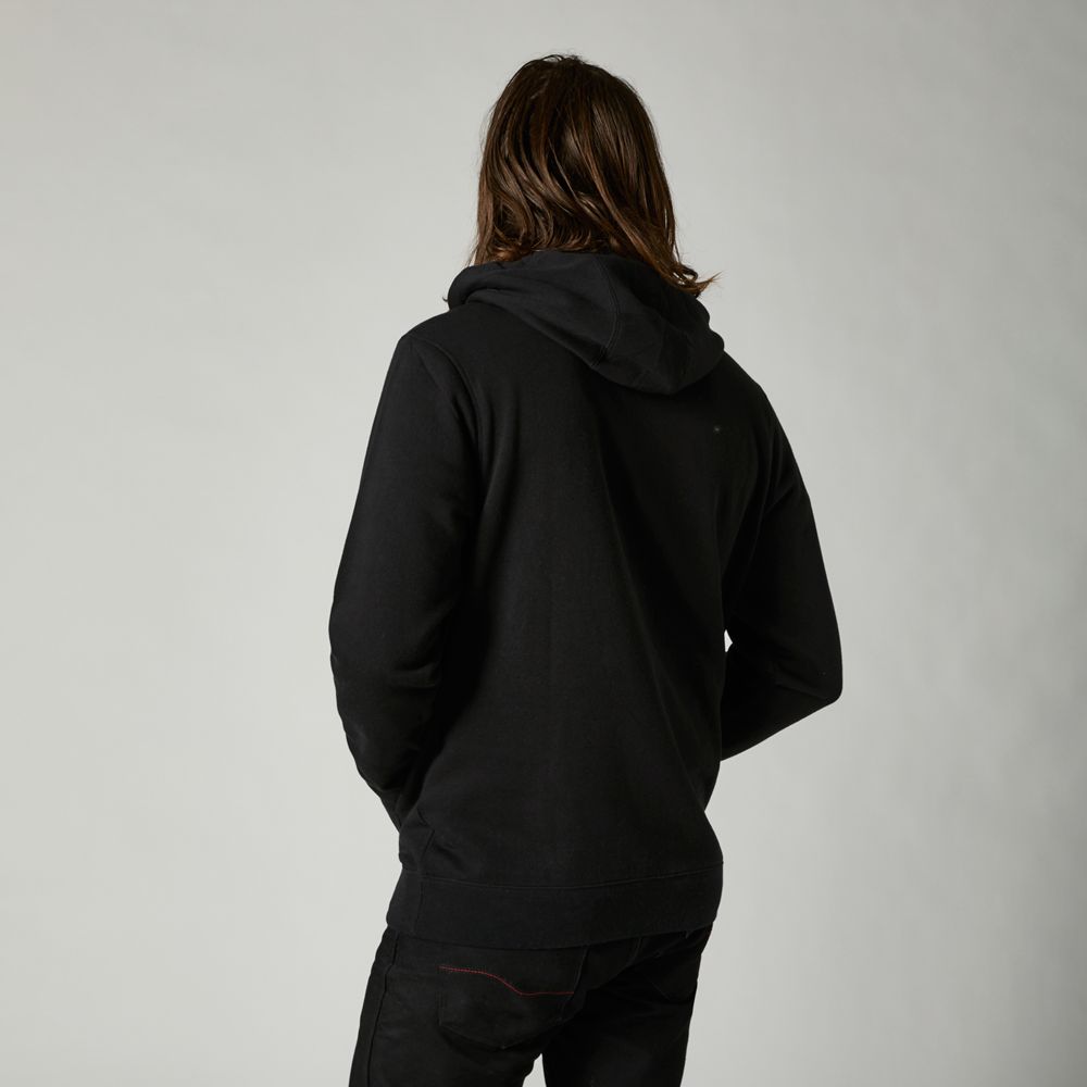 FOX Poleron Lifestyle Honda Pullover Negro - Rideshop