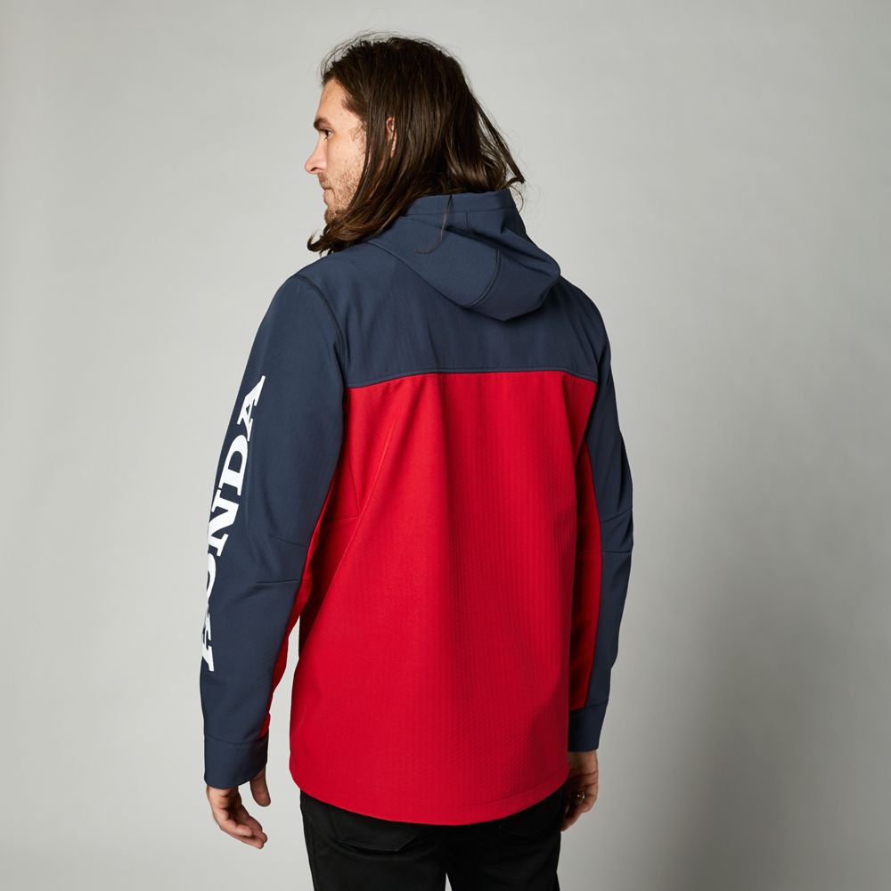 Chaqueta Lifestyle Honda Pit Azul Fox Racing - Rideshop